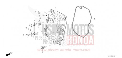 CYLINDER HEAD COVER WW125AP de 2023